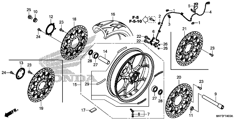 FRONT WHEEL