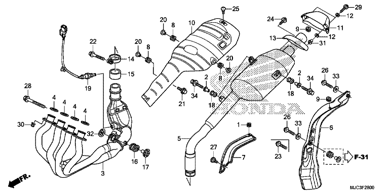 EXHAUST MUFFLER