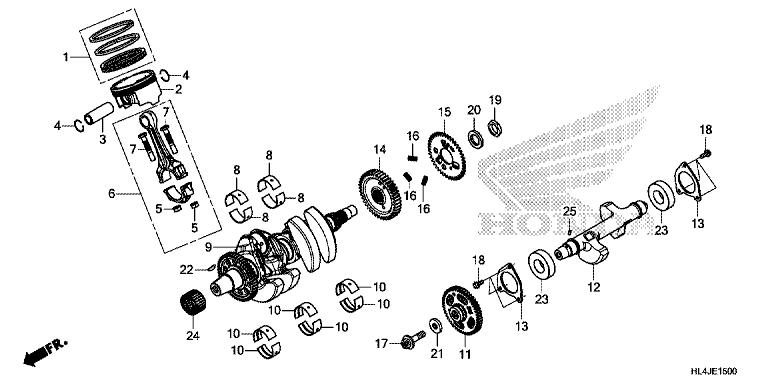 CRANKSHAFT/PISTON