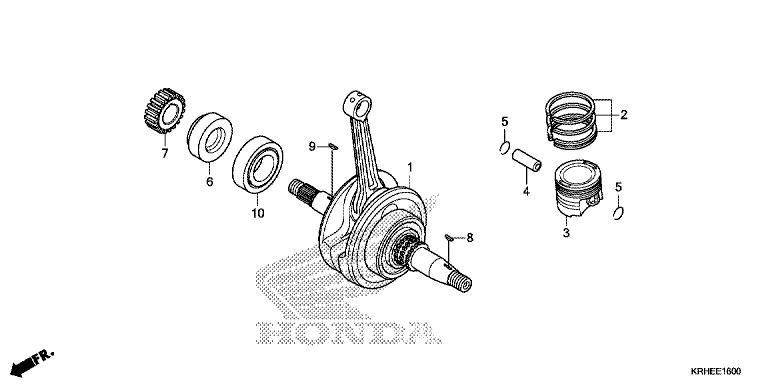 CRANKSHAFT/PISTON