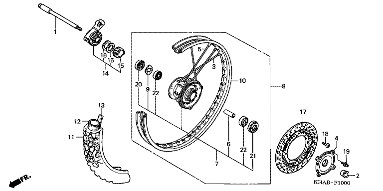 FRONT WHEEL