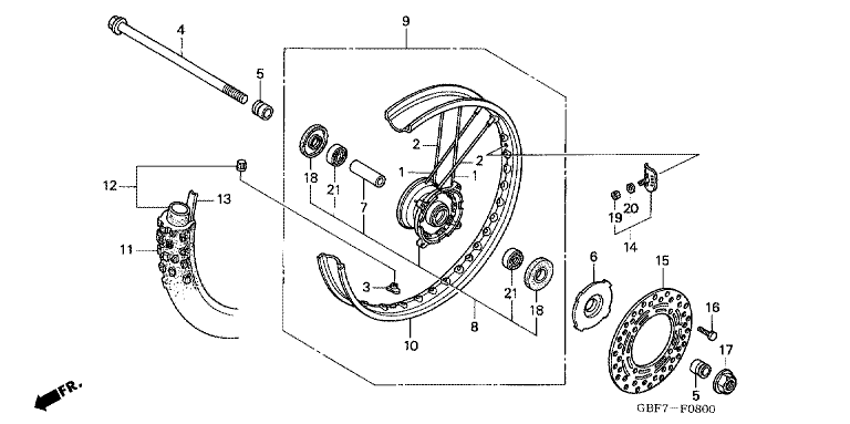 FRONT WHEEL