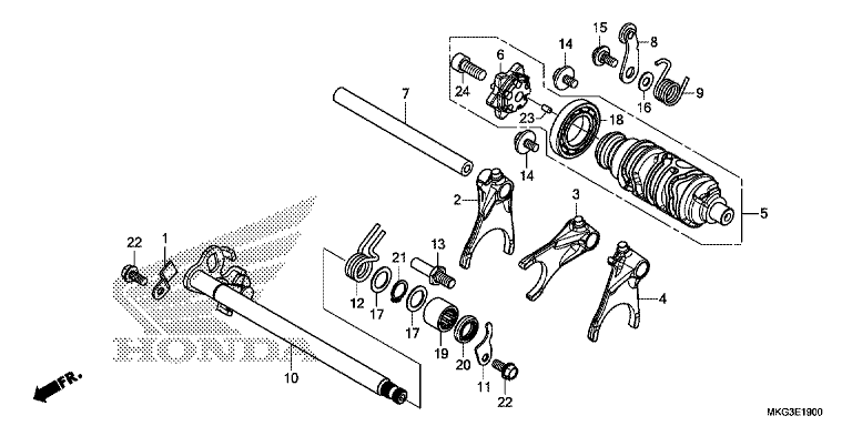 GEARSHIFT DRUM