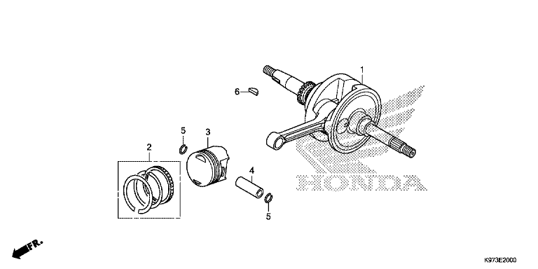 CRANKSHAFT/PISTON