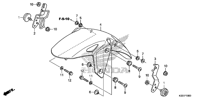 FRONT FENDER