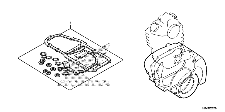 GASKET KIT B - BOTTOM END