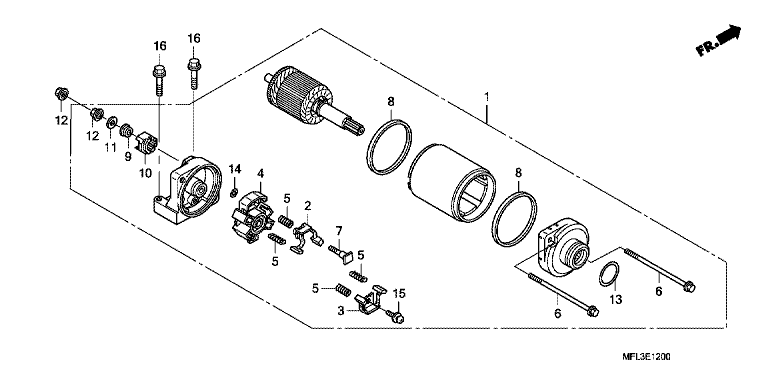 STARTING MOTOR