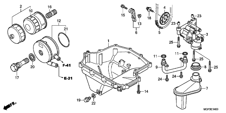 OIL PAN/OIL PUMP