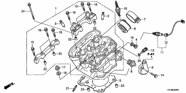 Parts for CBR250R 2011 - Honda Parts