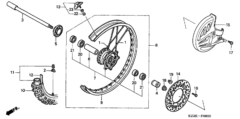 FRONT WHEEL