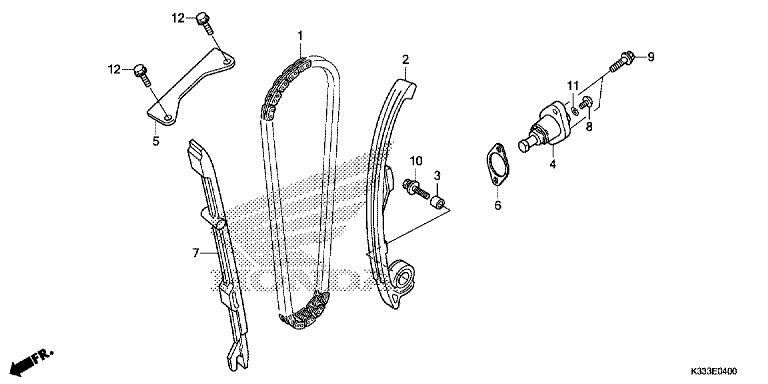 CAM CHAIN/TENSIONER