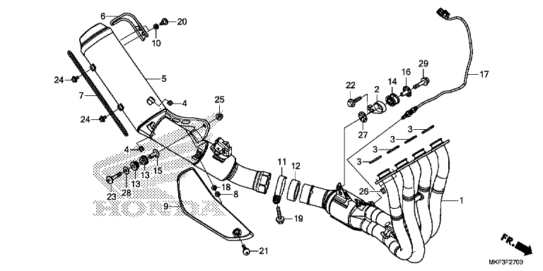 EXHAUST MUFFLER