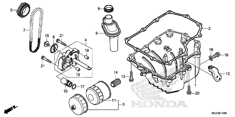 OIL PAN/OIL PUMP