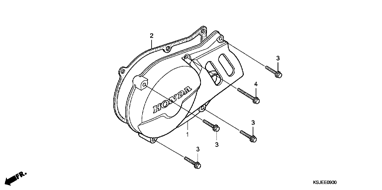 LEFT CRANKCASE COVER